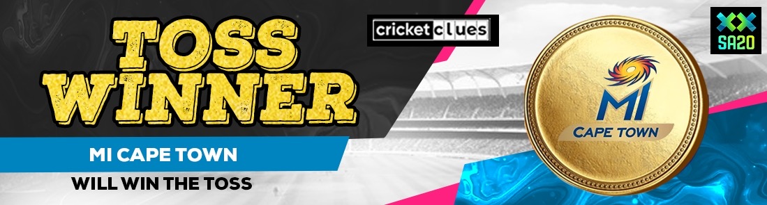 MI CAPE TOWN WILL WIN THE TOSS