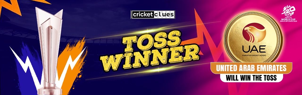 UNITED ARAB EMIRATES WILL WIN THE TOSS