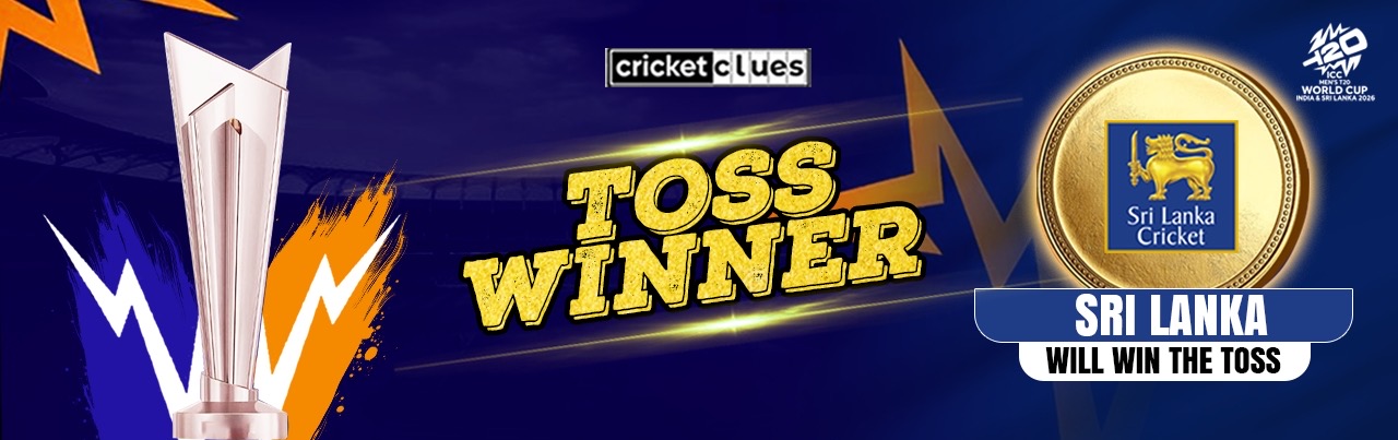 SRI LANKA WILL WIN THE TOSS