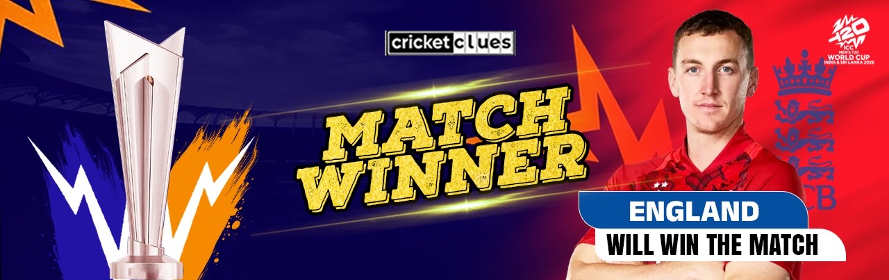 ENGLAND WILL WIN THE MATCH