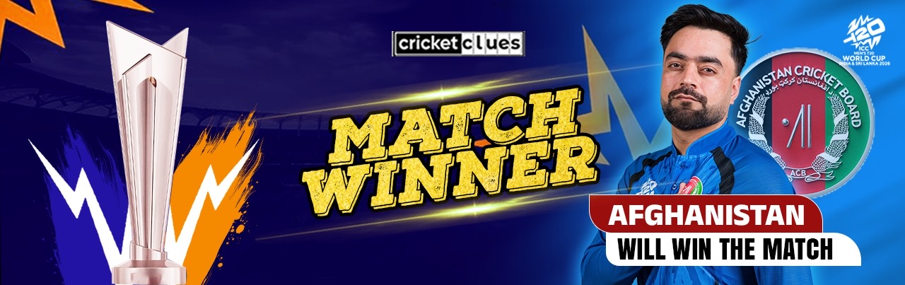 AFGHANISTAN WILL WIN THE MATCH