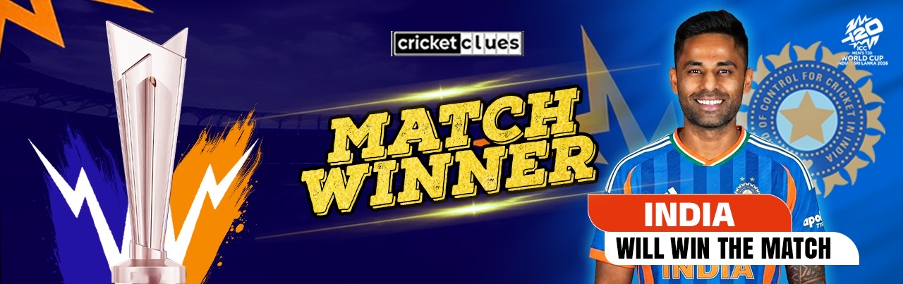INDIA WILL WIN THE MATCH