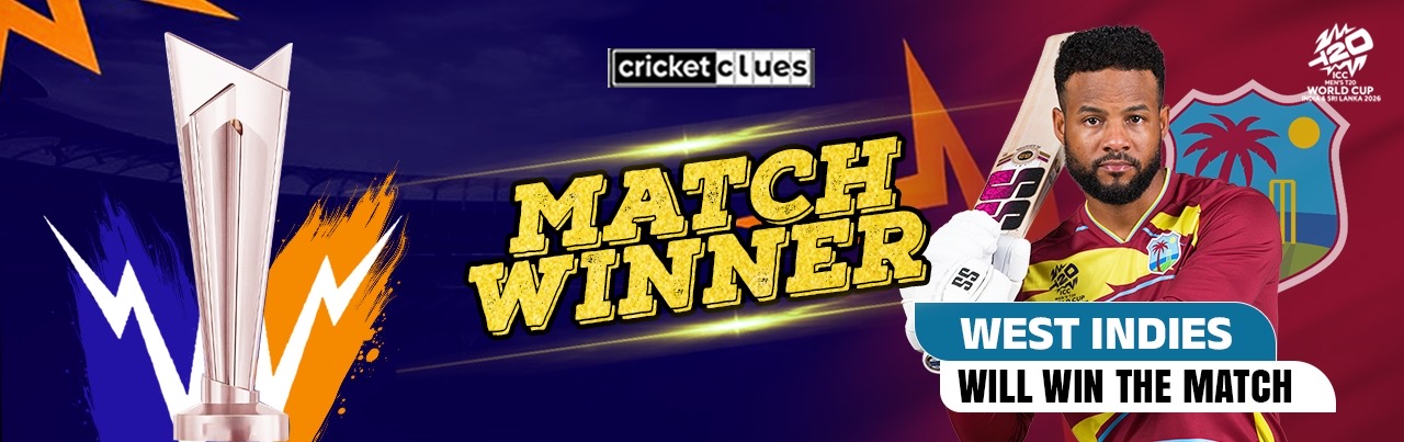 WEST INDIES WILL WIN THE MATCH