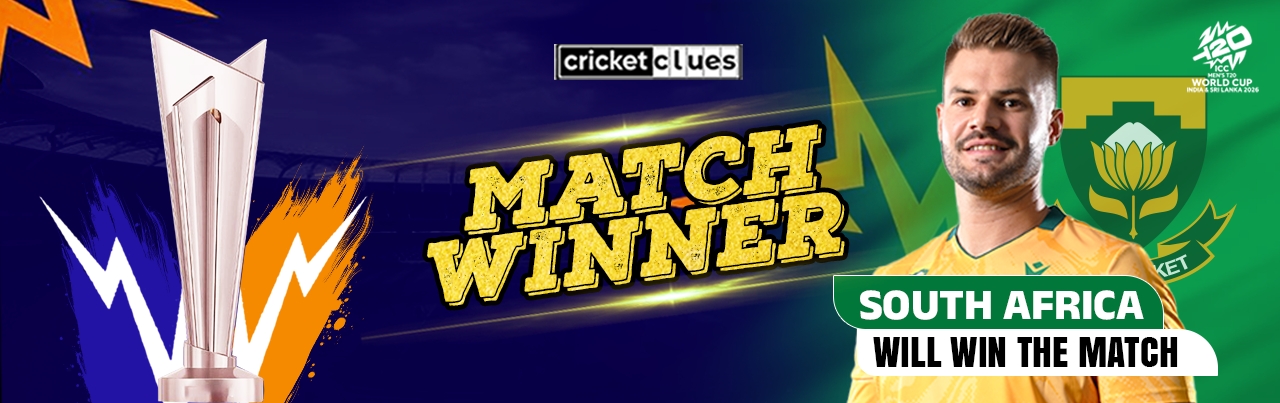 SOUTH AFRICA WILL WIN THE MATCH